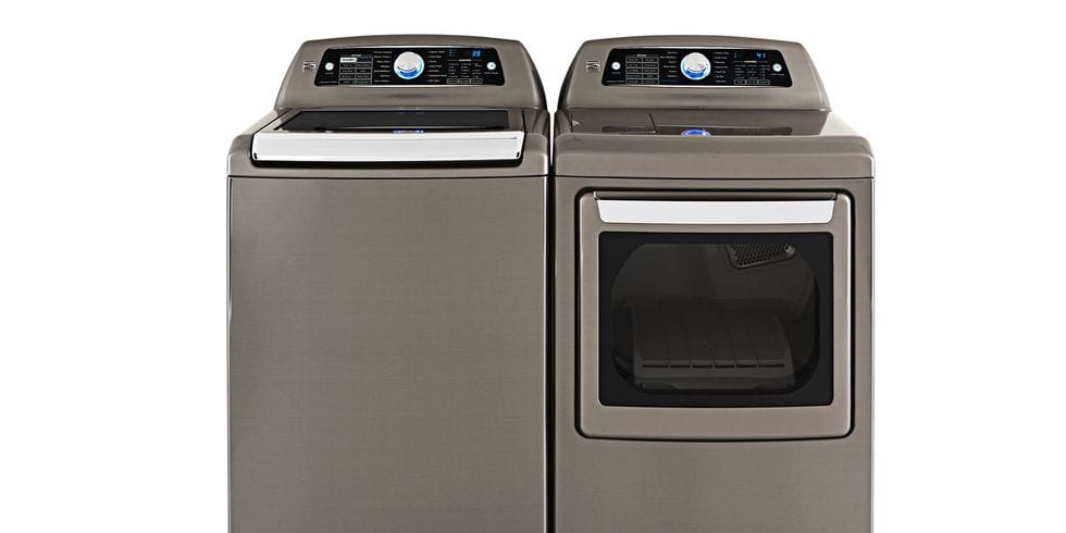 Kenmore Elite High Efficiency Washer And Steam 0714 S2 - laundry room appliance