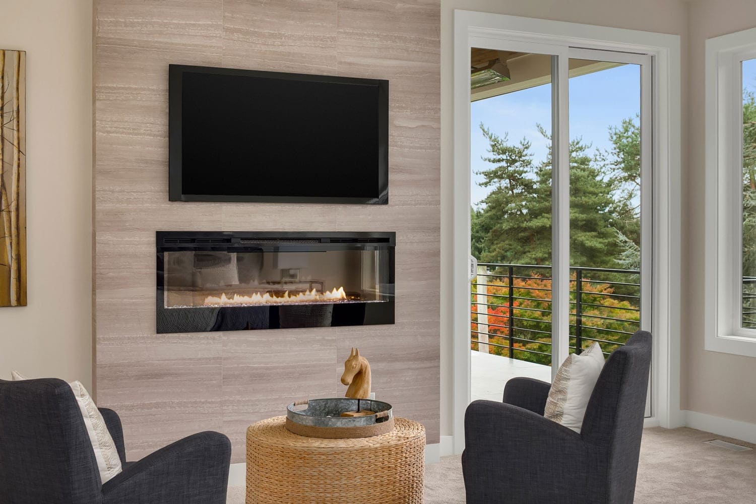 Bellevue Belvedere Living Room Design
