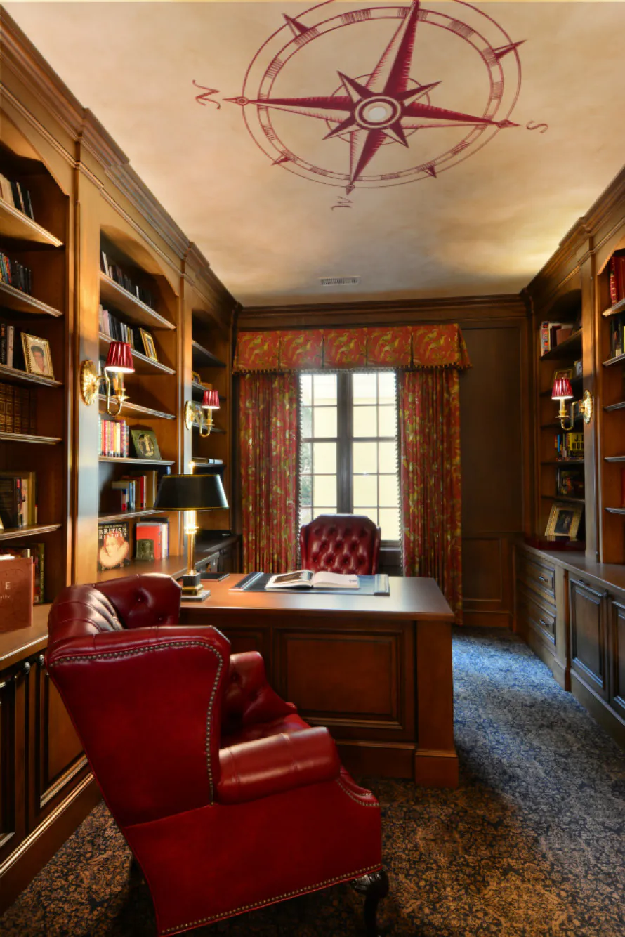 home-library-interior-design-issaquah-wa