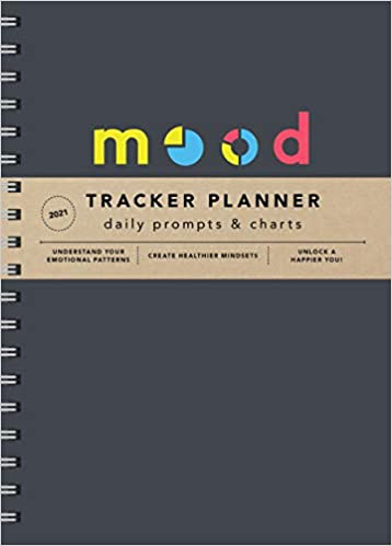 School supplies mood tracker daily planner