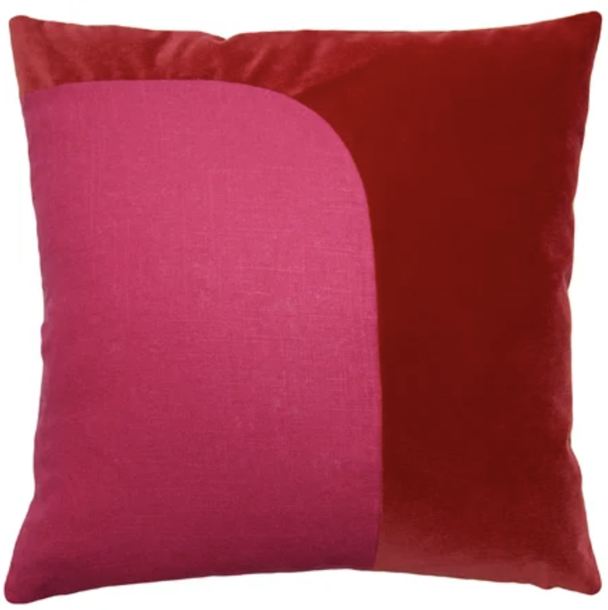 Perigold pillow minted artwork pantone color of the year 2023 viva magenta inspiration
