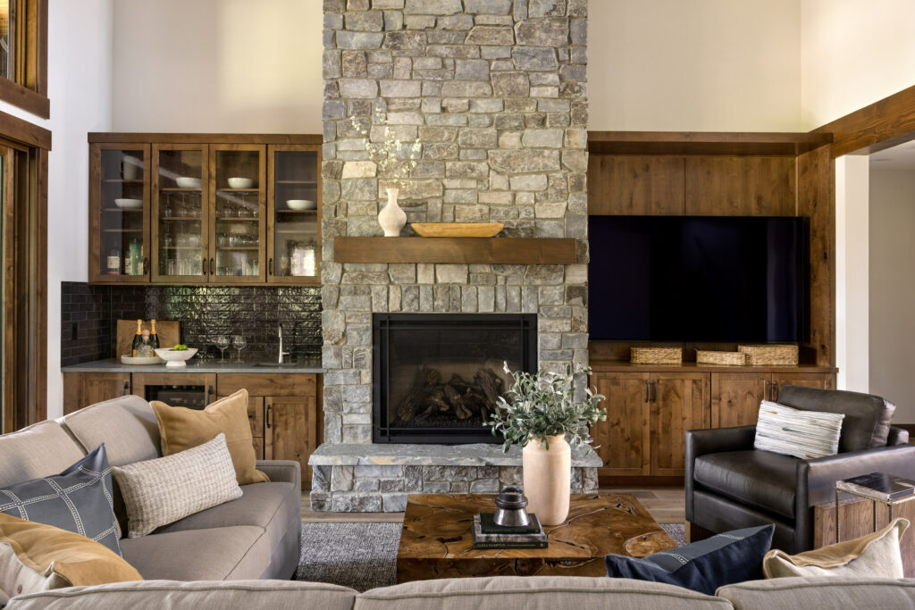 New Project 
 Suncadia Mountain House Michelle Yorke Interior Design Living Room