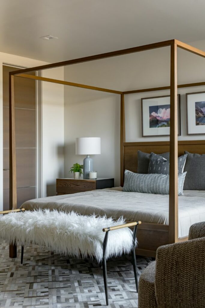 Bedroom Decoration Wood Details Park City Utah