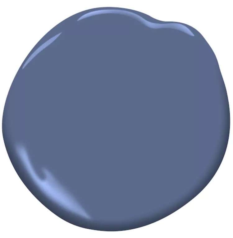 benjamin moore 2024 color of the year blue nova paint sample
