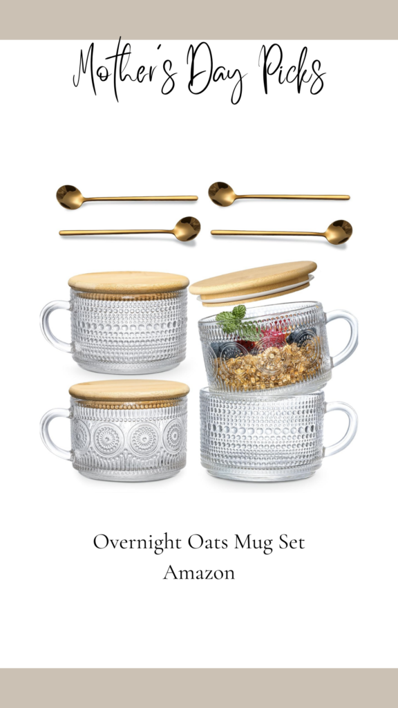 Michelle Yorke Mothers Day Guide - over night oats mugs