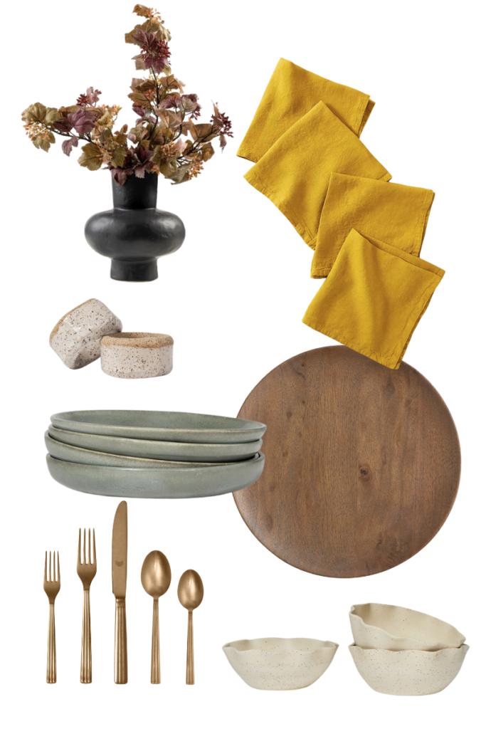 Image of Fall Shopping Guide for table decor and entertaining