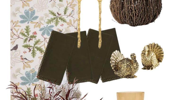 Setting a Curated and Charming Thanksgiving Table