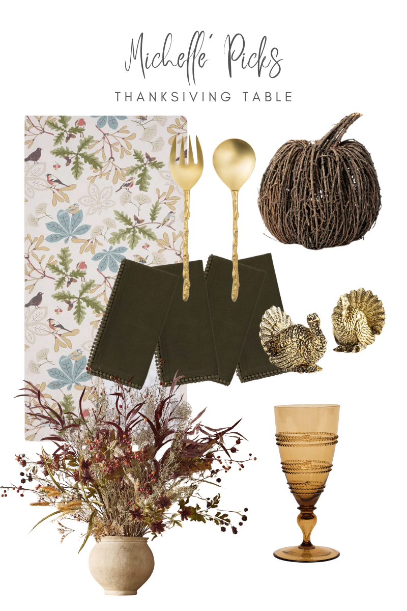 Setting a Curated and Charming Thanksgiving Table