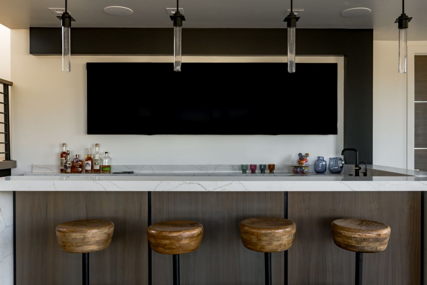 A Media Room Made for Mountain Living (Without the Log Cabin Vibe)