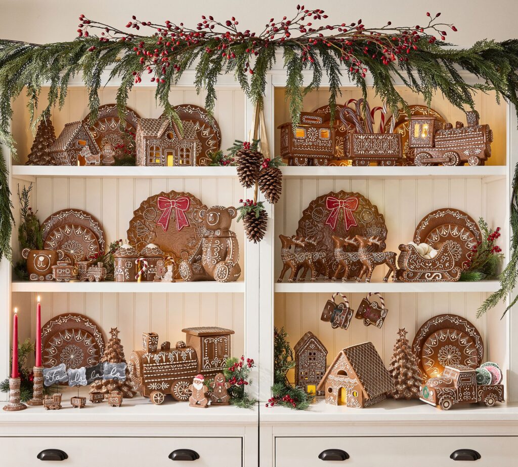 Gingerbread Figural Dinner Plates Set Of 4 1 Xl