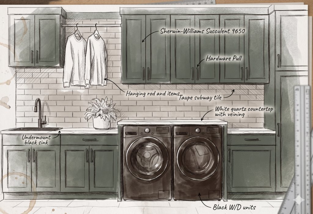Westport Laundry Sketch