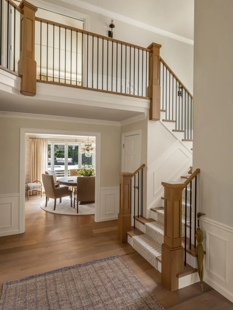 custom staircase woodinville wa home design
